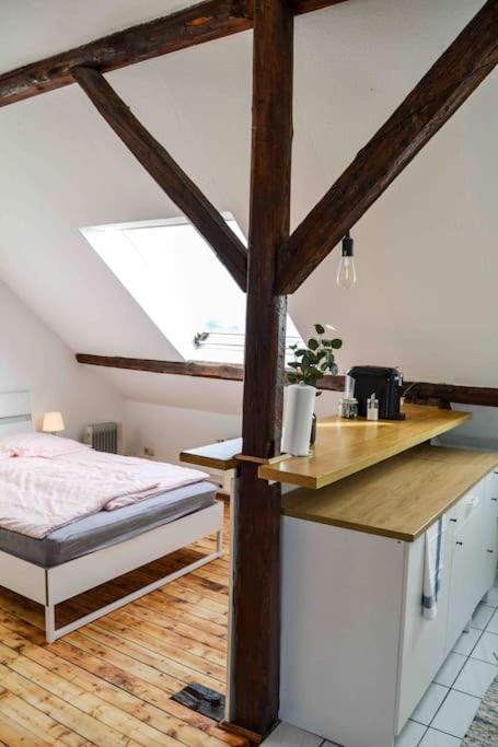 Schoene Dachgeschosswohnung Nahe Koeln Colónia Exterior foto