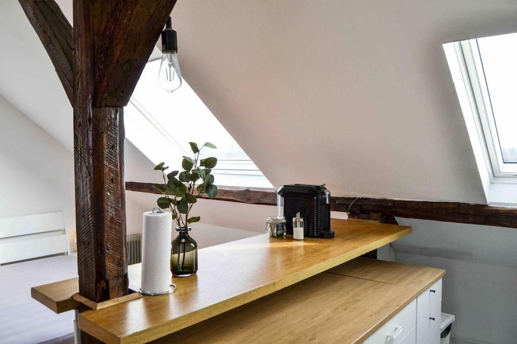 Schoene Dachgeschosswohnung Nahe Koeln Colónia Exterior foto