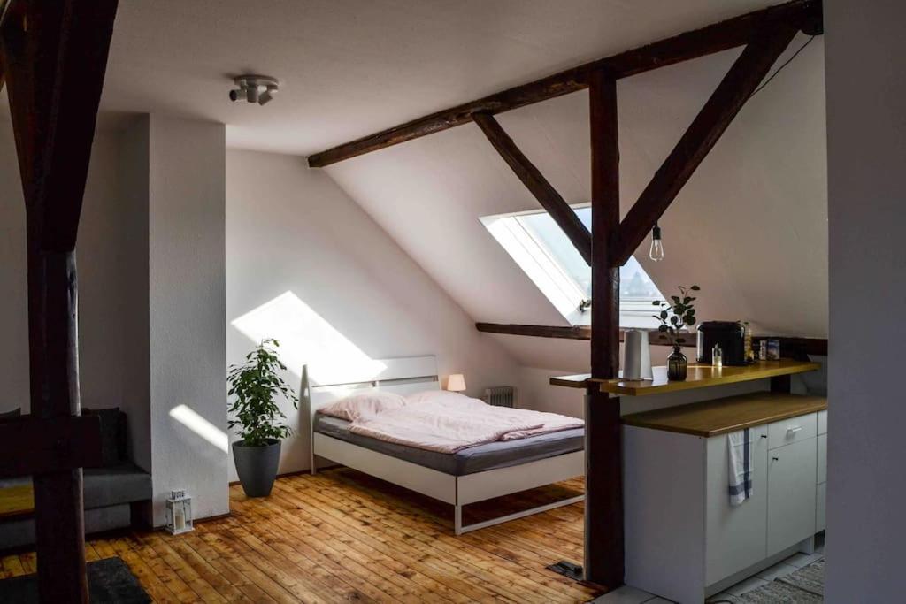 Schoene Dachgeschosswohnung Nahe Koeln Colónia Exterior foto